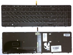 Клавиатура для ноутбука HP EliteBook 755 G3 850 G3  с подсветкой