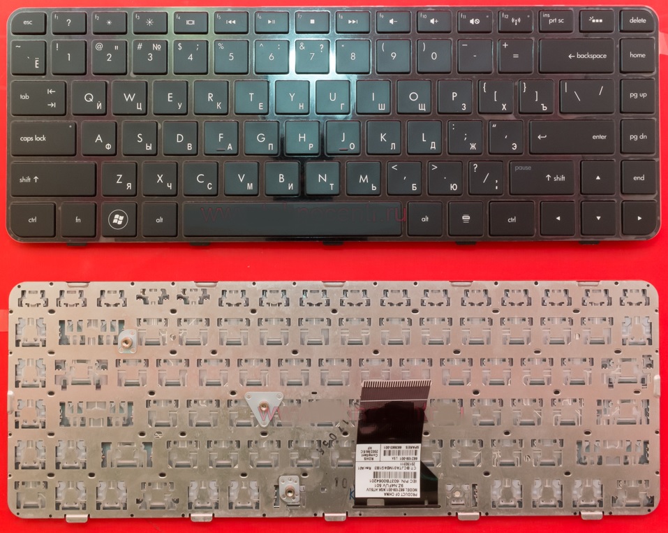 Клавиатура для ноутбука HP dm4-1000, dv5-2000..