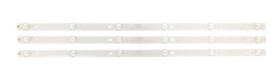 Комплект лент подсветки для телевизора MX315D06-ZC21FG-02/01, 3033MX31506 - 3 штуки