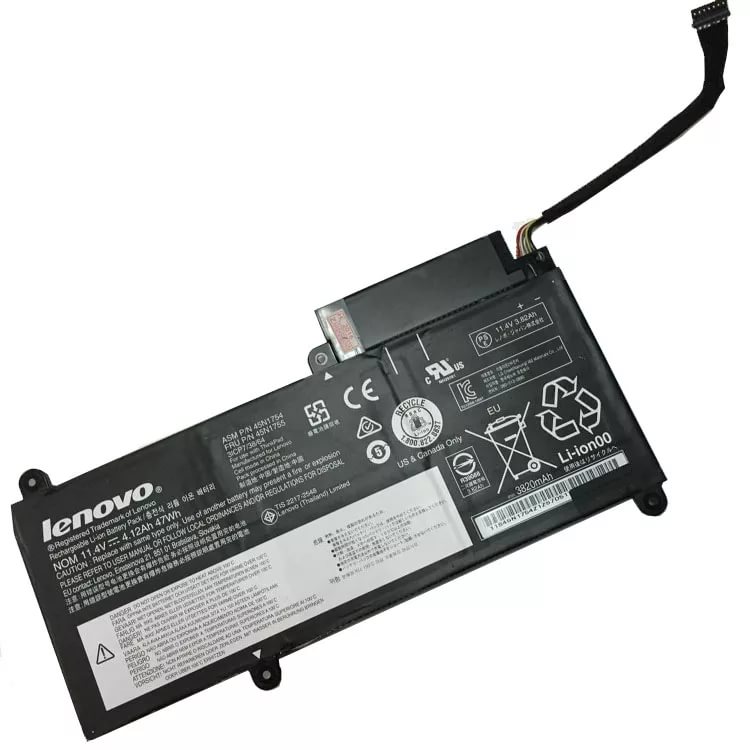 Аккумулятор для ноутбука Lenovo 45N1754, ThinkPad E450 3820mAh