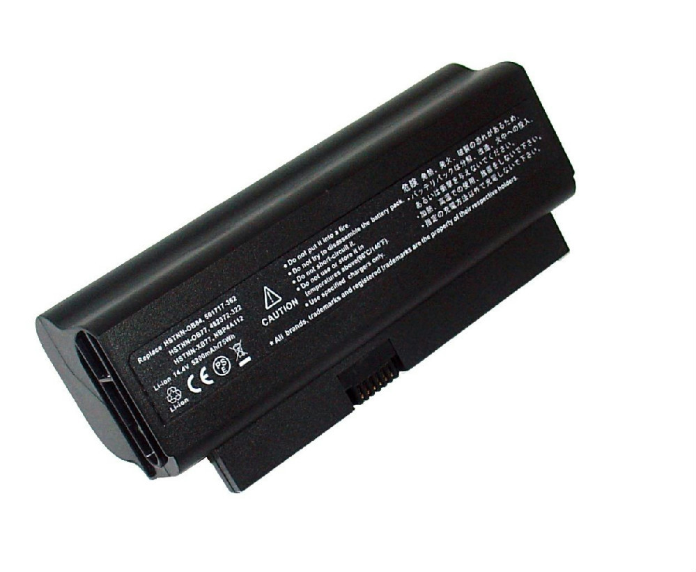 Аккумулятор для ноутбука Hp 2210b, HSTNN-OB53, B1200 Ёмкость 5200mAh
