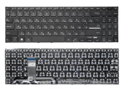 Клавиатура для ноутбука Asus Vivobook X1502, M1502, D1502, F1502, черная  без рамки