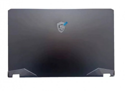 Корпус для ноутбука MSI GE76, GP76 верхняя часть, крышка. Чёрный