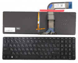 Клавиатура для ноутбука HP Pavilion 15-p 17-f с подсветкой