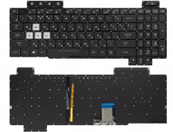 Клавиатура для ноутбука Asus TUF Gaming FX505 с белой подсветкой