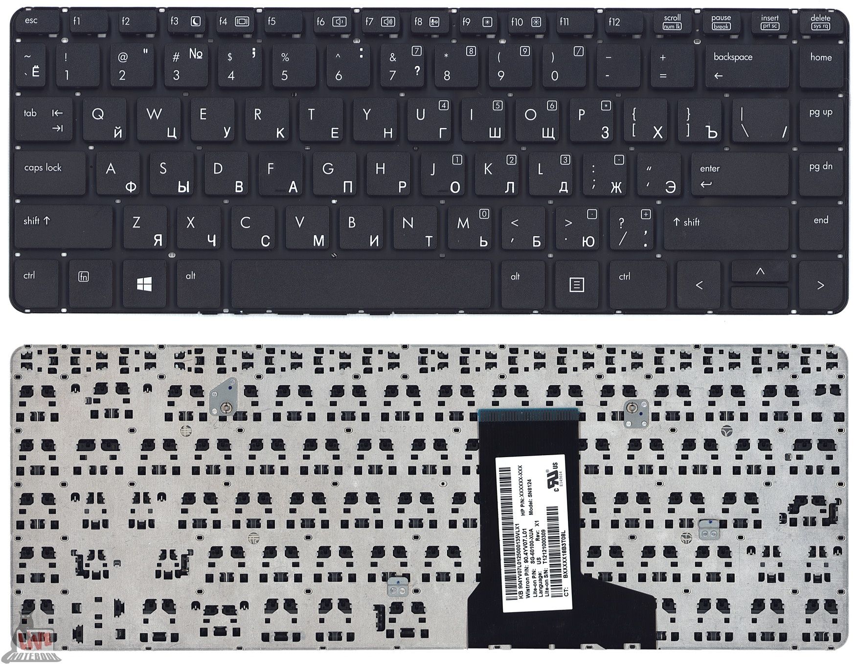 Клавиатура для ноутбука HP 430 G0, 430 G1