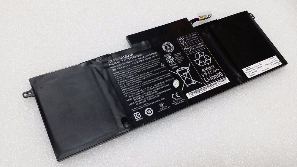 Аккумулятор батарея для ноутбука Acer Aspire S3-392G AP13D3K (Premium)