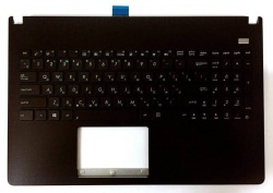Клавиатура для ноутбука Asus X501U с черным топкейсом