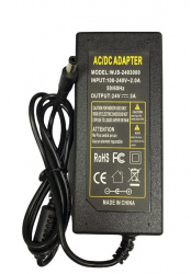 Зарядка адаптер 24V 3A (72W) 5.5x2.5мм