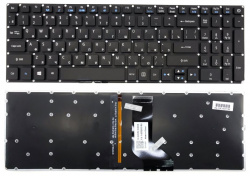 Клавиатура для ноутбука Acer Aspire E5-522, E5-573, E5-722  с подсветкой