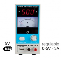 Импульсный Лабораторный блок питания Zhaoxin MN-503DU (USB) 0-5V, 0-3A