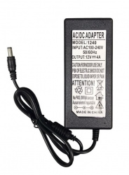 Блок питания (адаптер) 12V 4A, 5.5x2.5мм