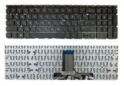 Клавиатура для ноутбука HP Pavilion 15-eh, 15-fc, 17-cn, чёрная