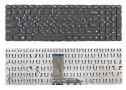 Клавиатура для ноутбука Lenovo Ideapad 700-15ISK черная без подсветки