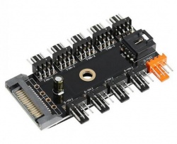 Sata переходник на 4pin вентилятор подключение 10 шт