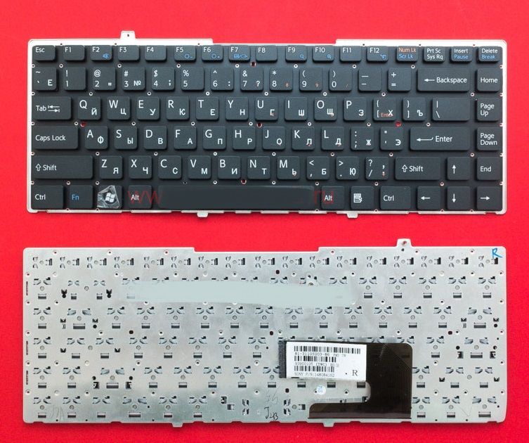 Клавиатура для ноутбука Sony VGN-FW черная