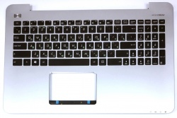 Клавиатура для ноутбука Asus X555LN, A555, K555L, X555, W519L топкейс