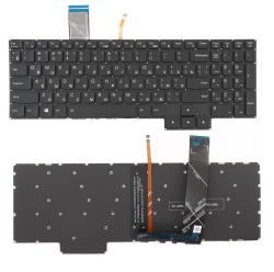 Клавиатура для ноутбука Lenovo Legion Y7000, R7000P черная с подсветкой